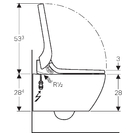 DAS_334763.jpg_product Geberit AquaClean Tuma Comfort tuš WC-konzolni, nerđajući brušeni čelik