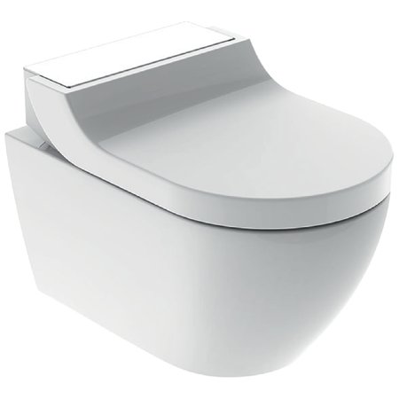 Geberit AquaClean Tuma Comfort tuš WC-konzolni, belo staklo