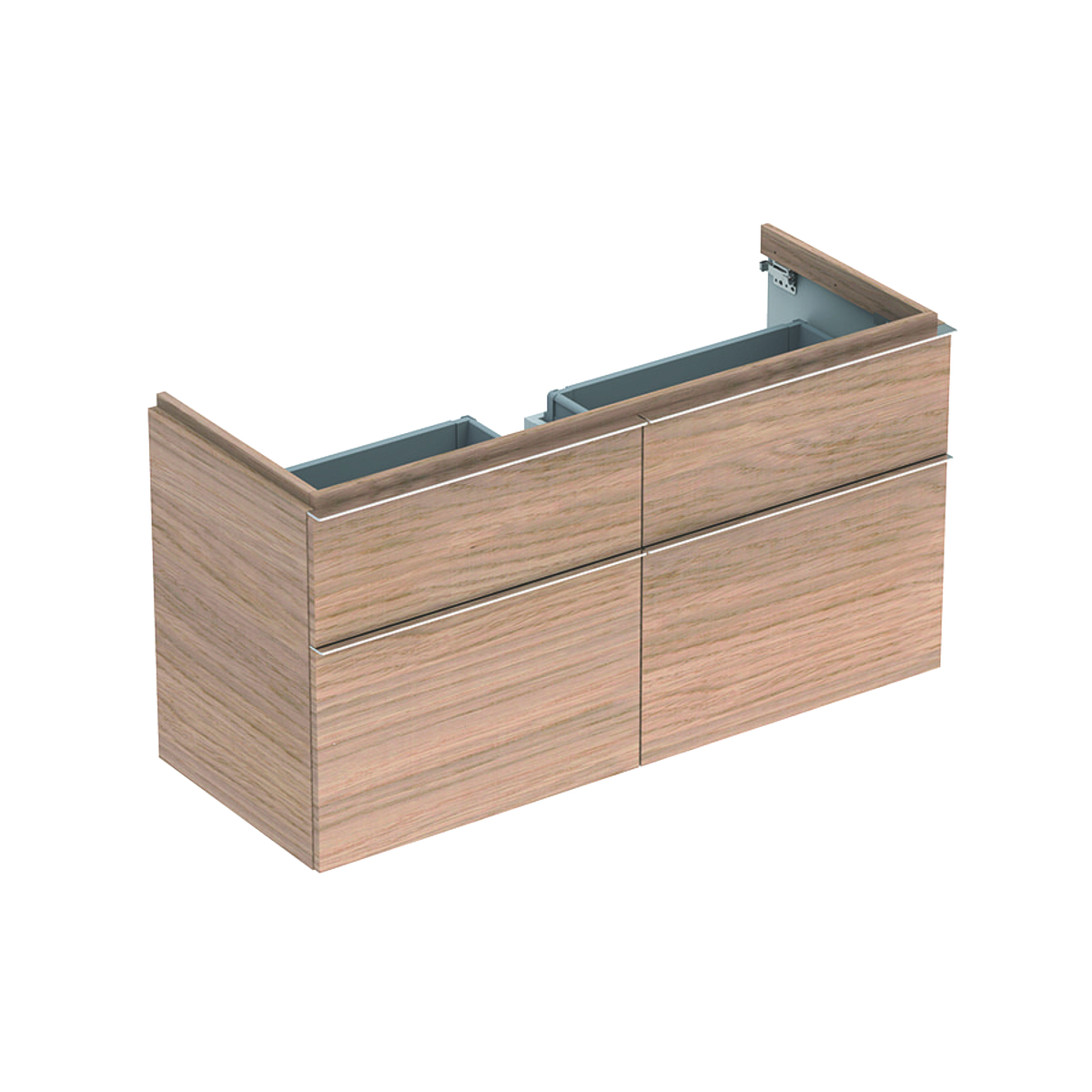 Geberit iCon ormarić za umivaonik širine od 120 cm, sa četiri fioke, 119 cm