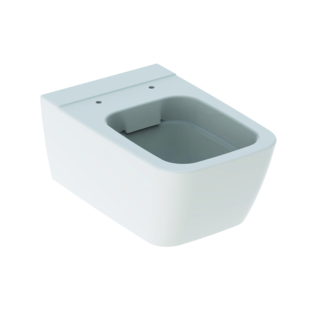 Geberit iCon Square konzolna WC šolja sa dubokim ispiranjem, skriveno kačenje, Rimfree 54 cm