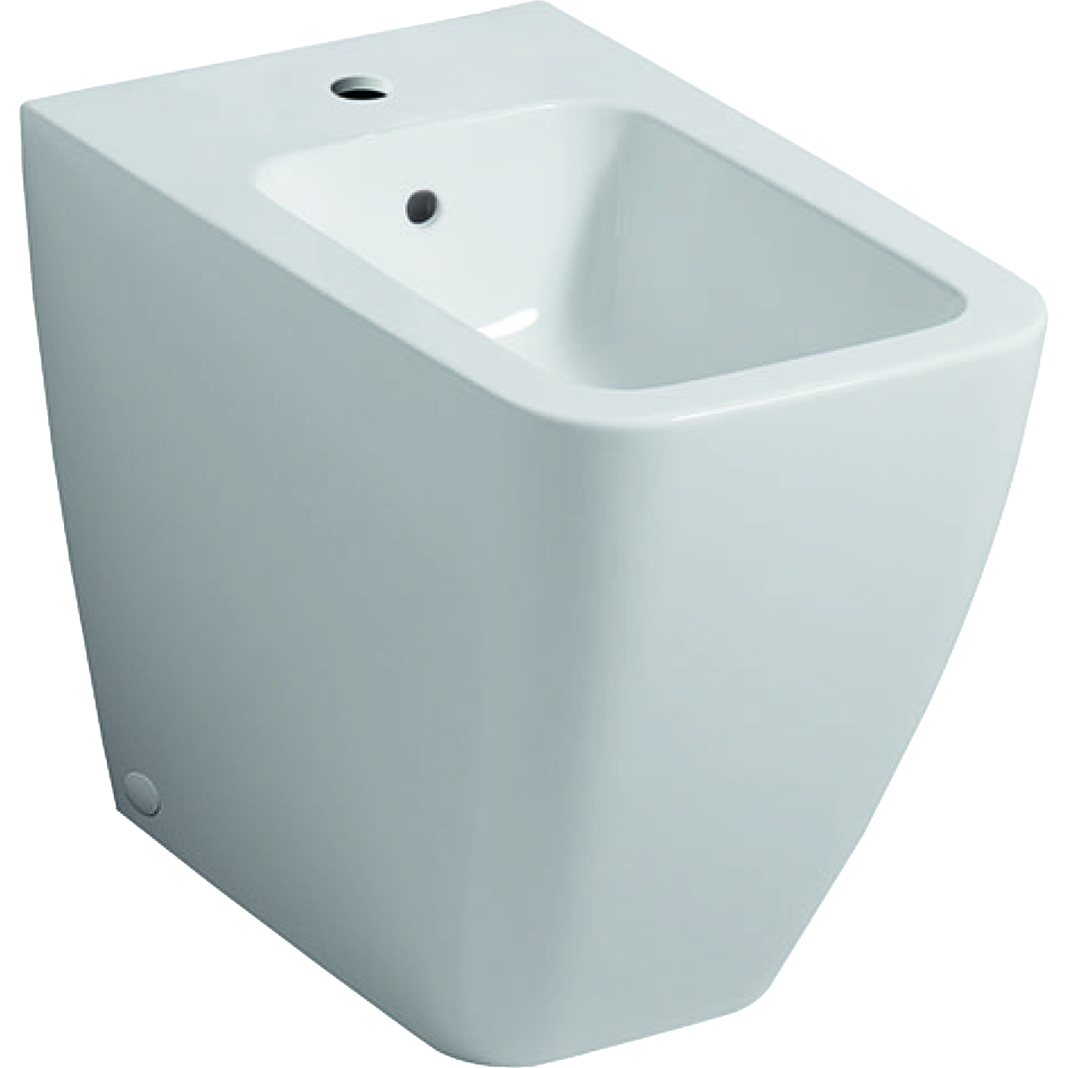 Geberit iCon Square podni bide u ravni zida, skriveno kačenje 56 cm