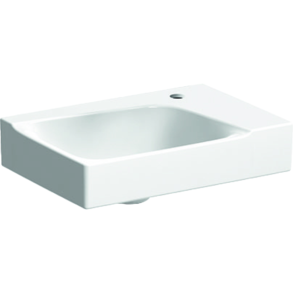 Geberit Xeno² umivaonik sa otvorom slavine desno, 40 cm