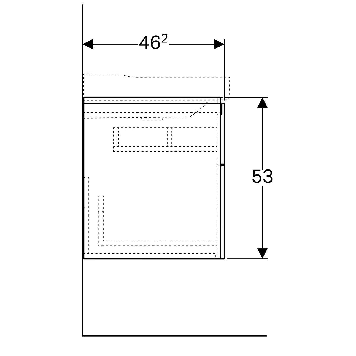 DAS_369270_20170926_143845.jpg_product Geberit Xeno² ormarić za umivaonik, sa dve fioke 88 cm