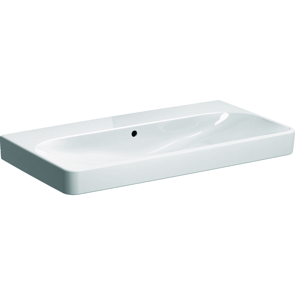 Geberit Smyle Square umivaonik 90 cm, bez otvora slavine
