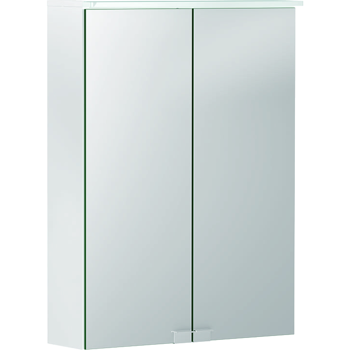Geberit Option Basic ormarić sa ogledalom sa osvetljenjem i dvoje vrata, 50 cm
