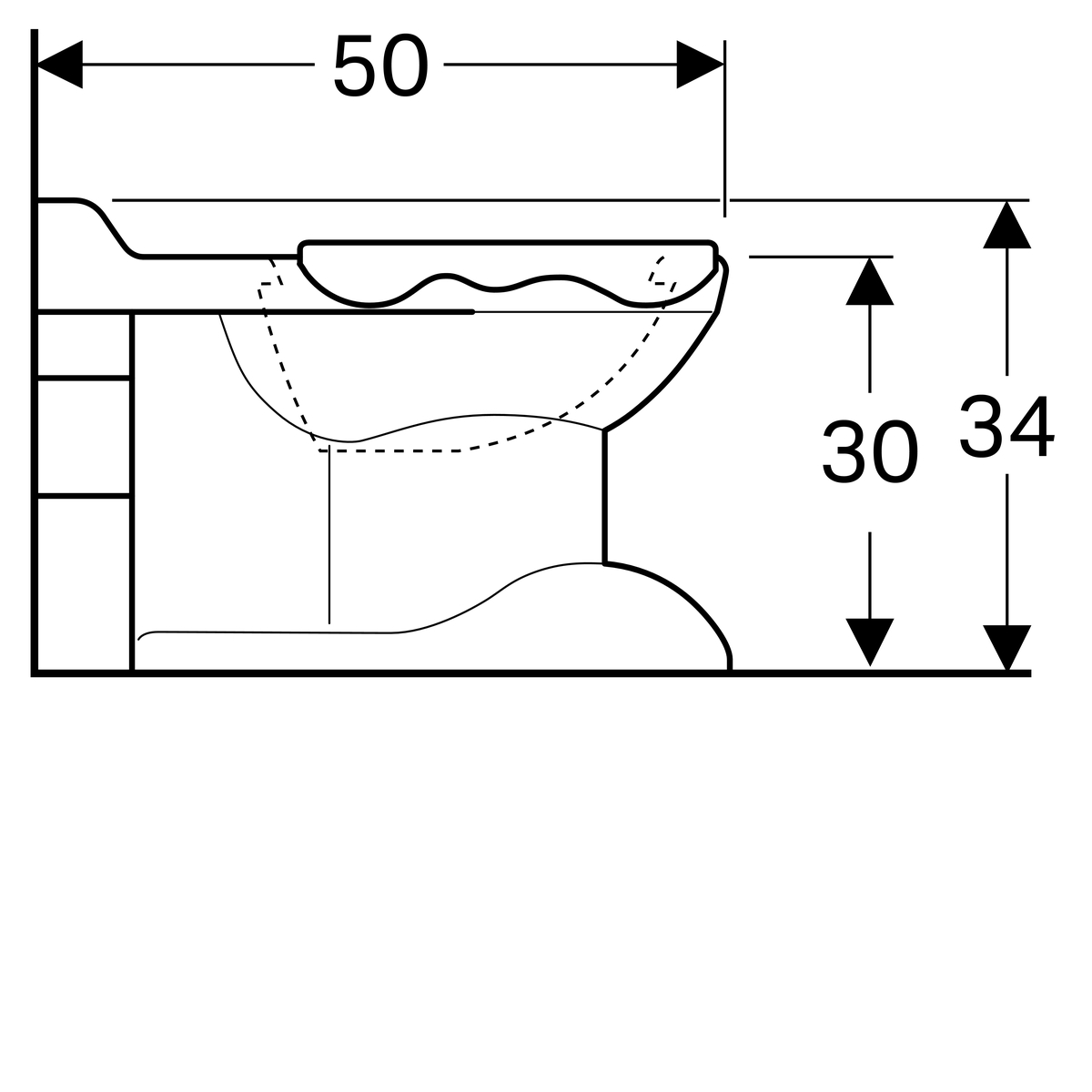 DAS_469701_20170925_153532.jpg_product Geberit Bambini podna WC šolja za decu, sa dubokim ispiranjem, dizajn lavlje šape, sa nastavkom 50 cm