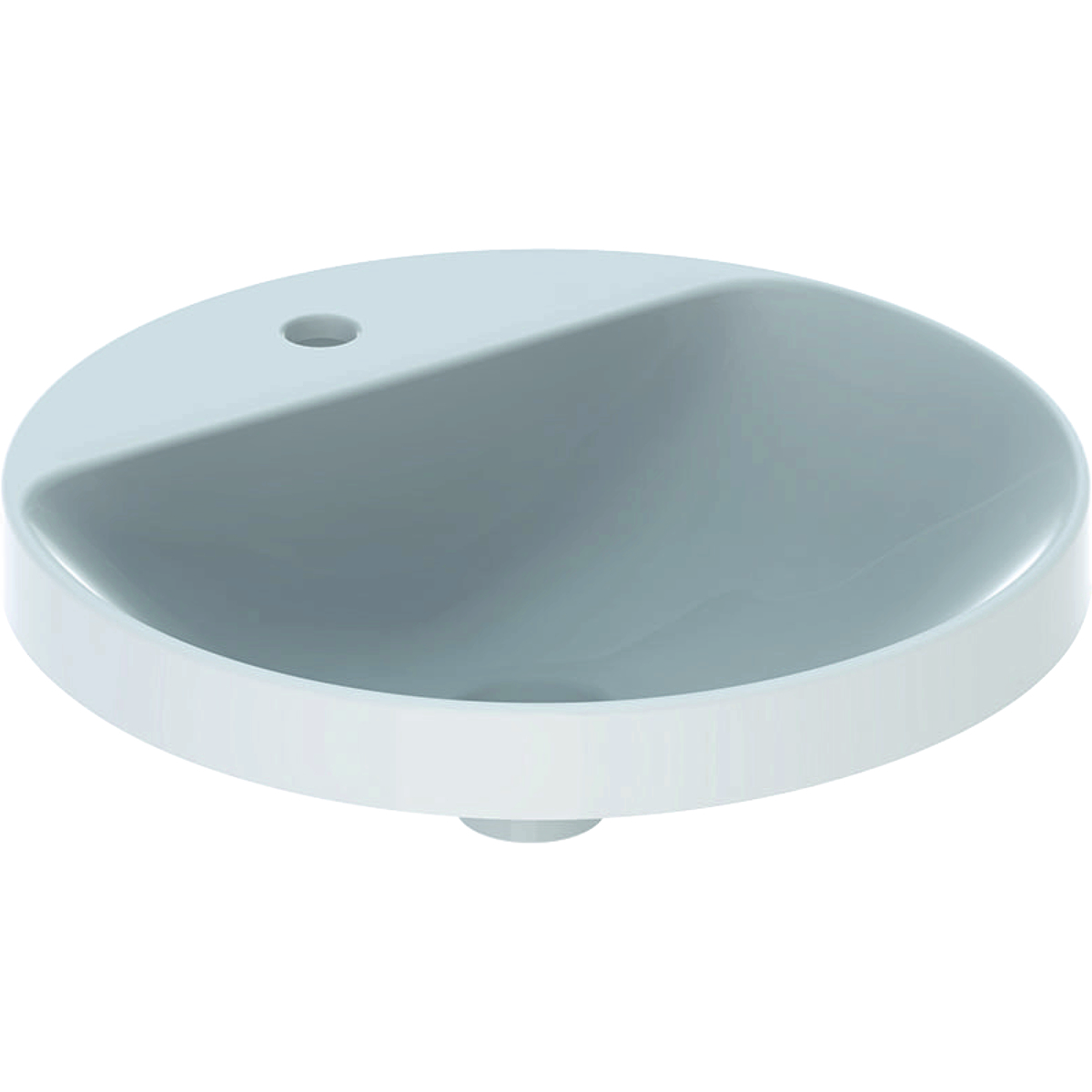 Geberit ugradni umivaonik VariForm, okrugli, sa otvorom za armaturu 48 cm