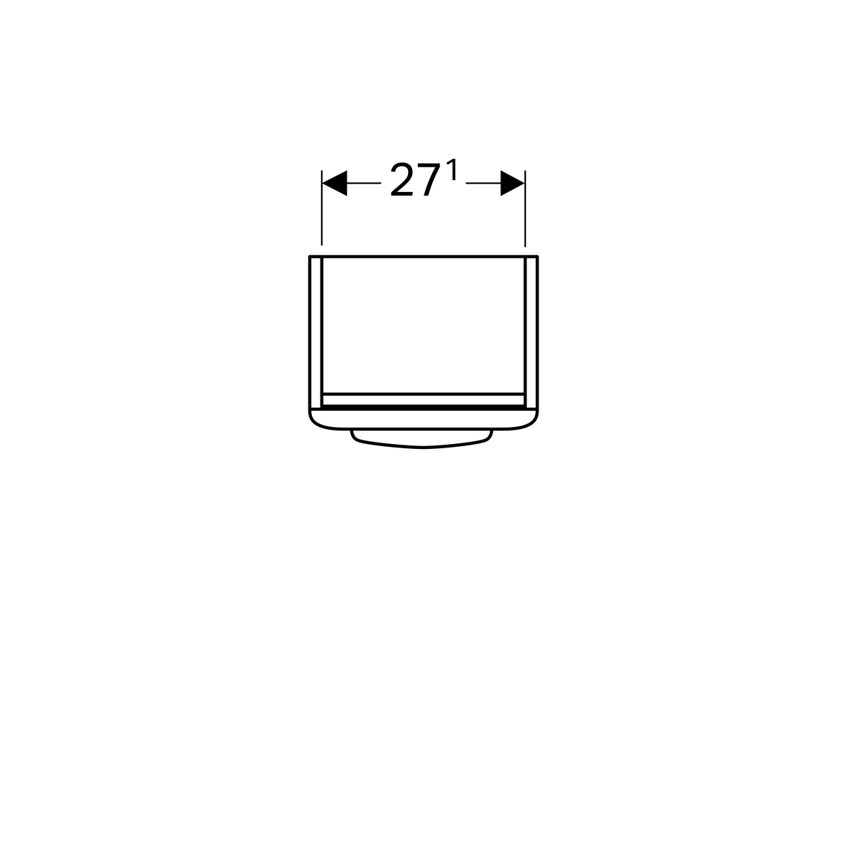 DAS_543572_20180814_160913.jpg_product Geberit Selnova ormarić za umivaonik za pranje ruku, sa jednim vratima 30,3 cm