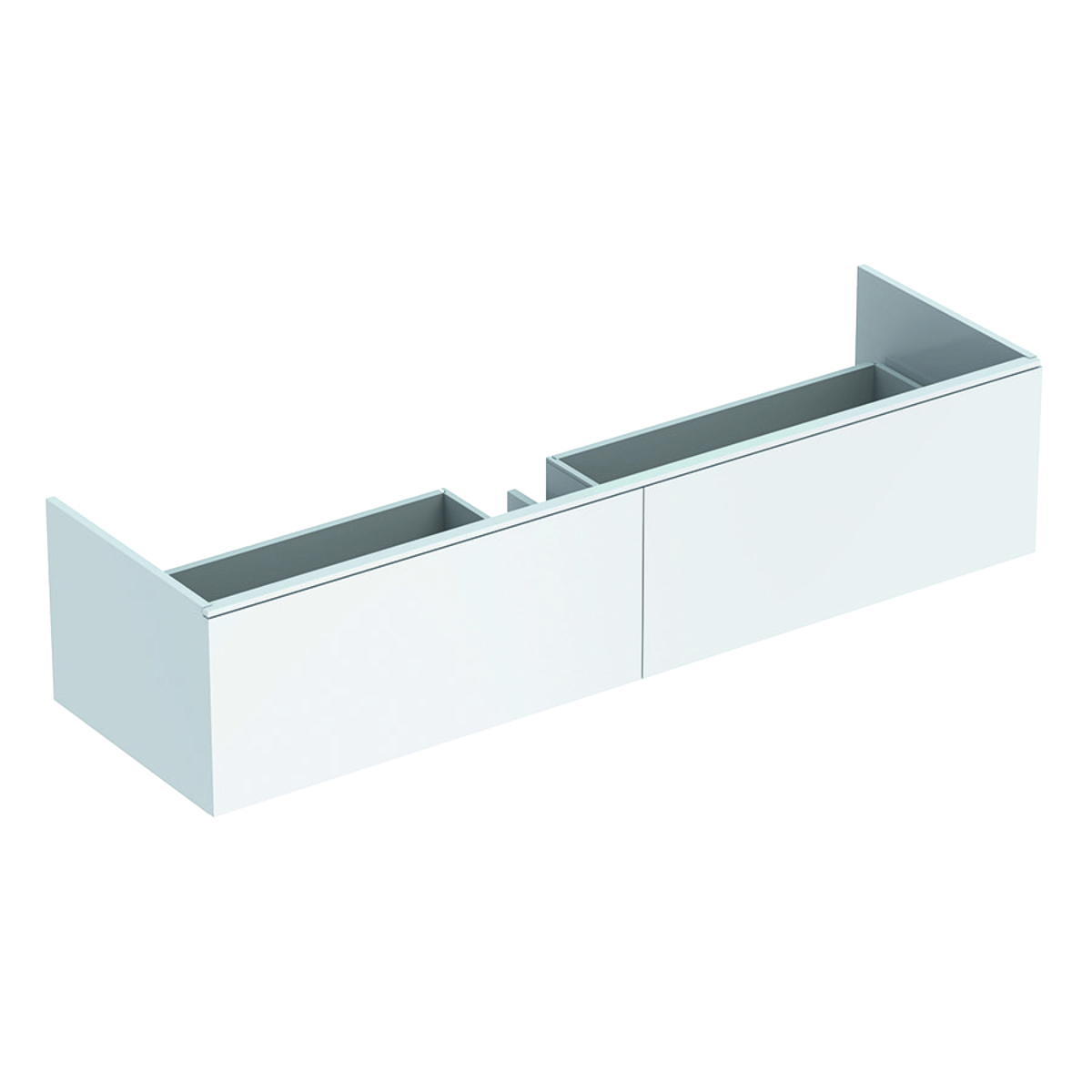 Geberit Xeno² ormarić za umivaonik od mineralnih materijala, sa dve fioke 139.5 cm