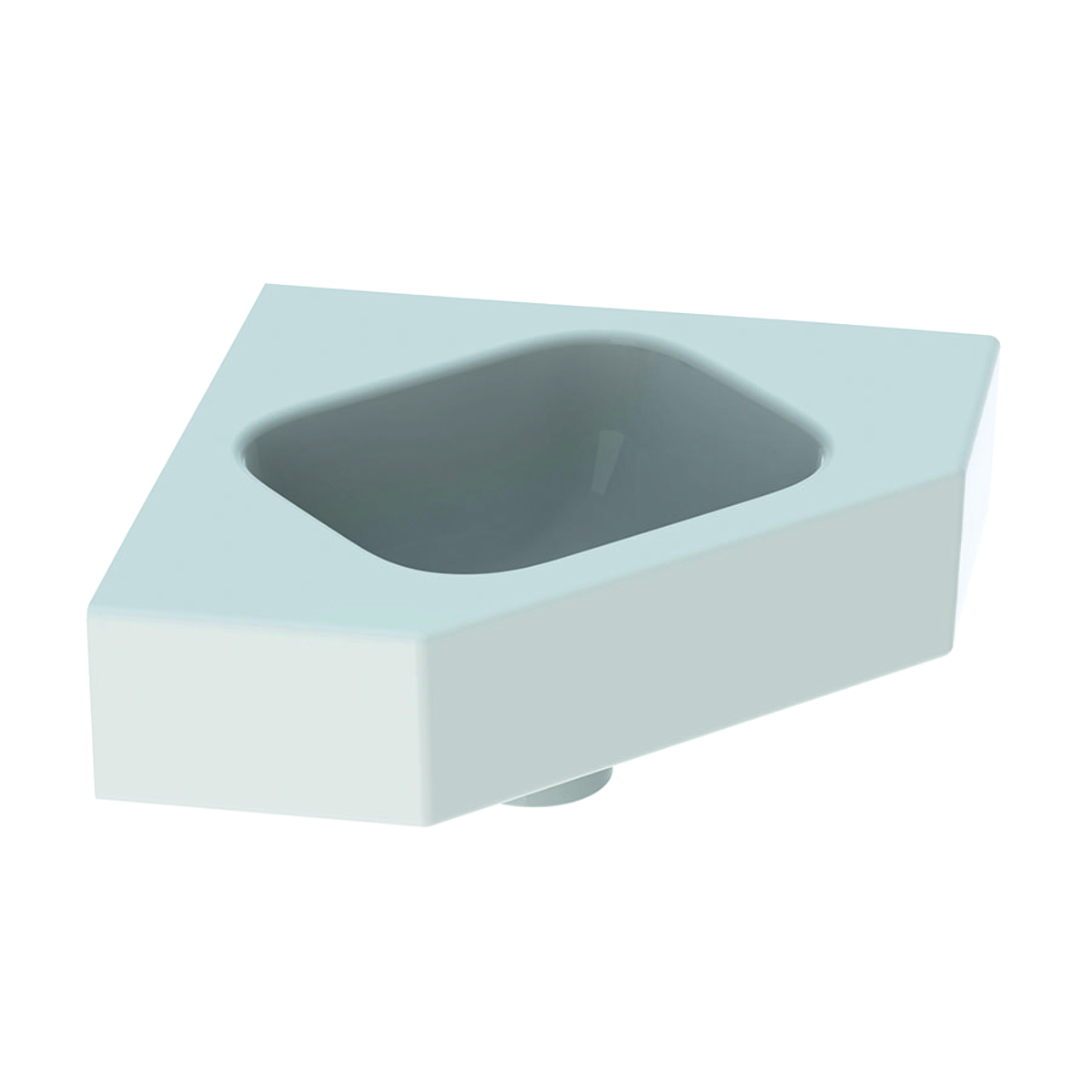 Geberit iCon ugaoni umivaonik 46 cm, bez otvora slavine