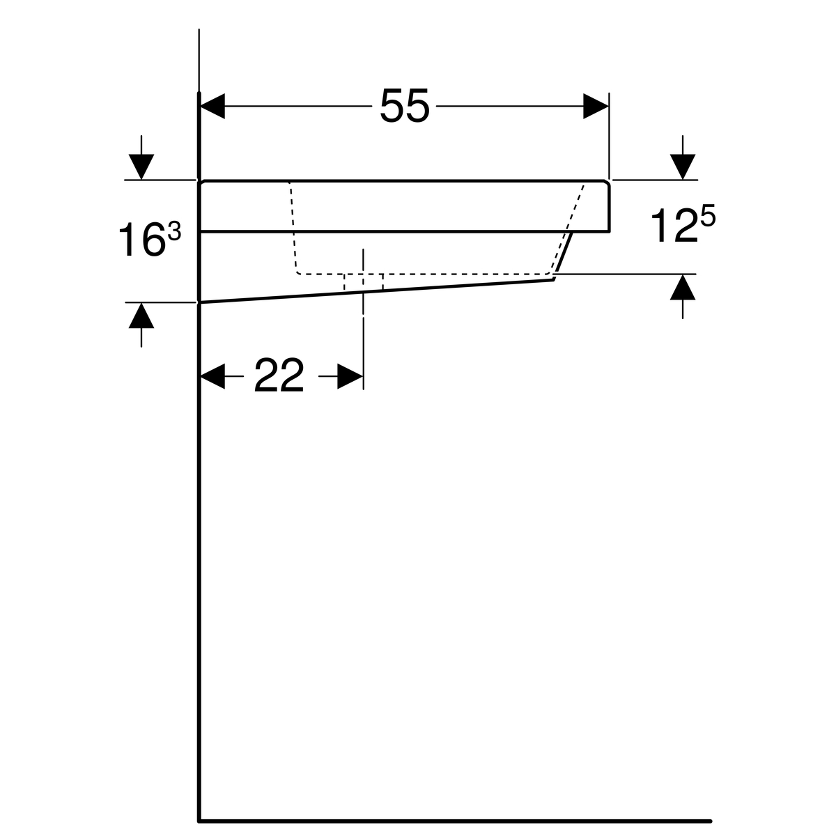 DAS_635581_20190401_091952.jpg_product Geberit Bambini umivaonik sa mestom za odlaganje sunđera sa strane 60 cm, bez otvora slavine