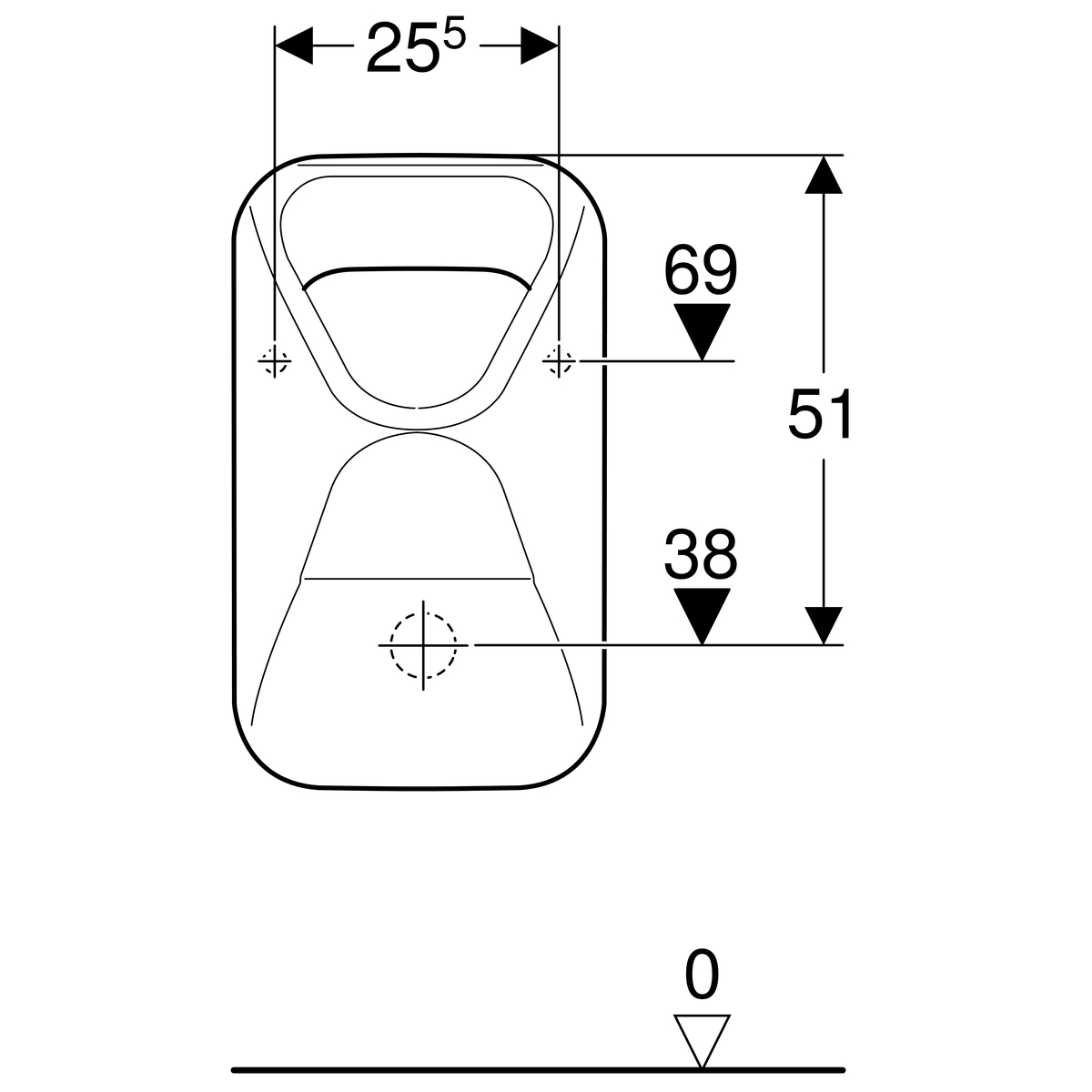 DAS_1367655_20190110_0859141.jpg_product Geberit pisoar Alivio, dovod odozgo, odvod prema pozadi ili nadole, 34 cm