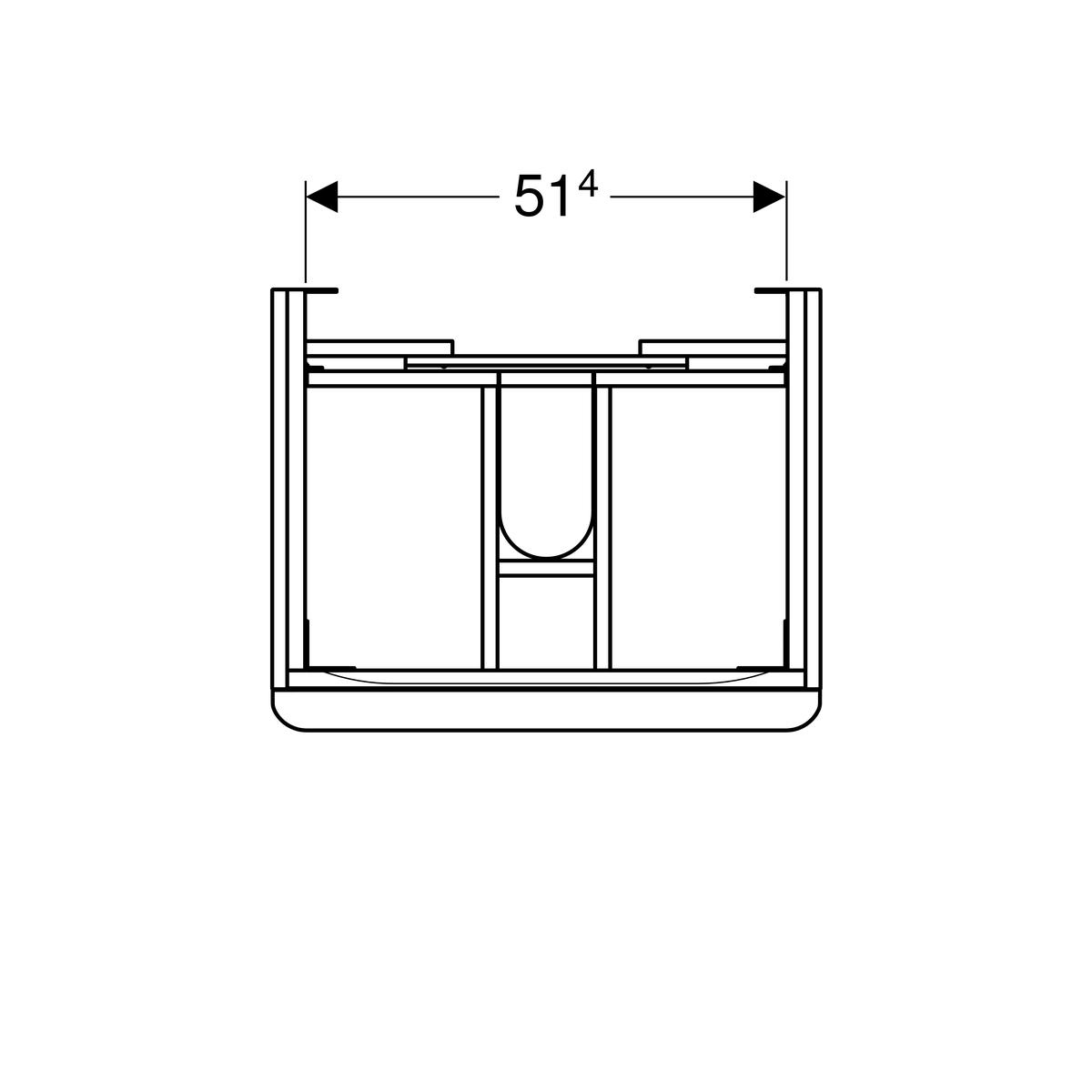 DAS_1069148_20180814_163255.jpg_product Geberit Smyle Square ormarić za umivaonik, sa dve fioke 58.4 cm