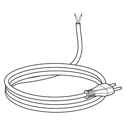 Mrežni deo sa Europlug za predzidnu funkcionalnu kutiju, za Geberit armature za umivaonik Piave / Brenta