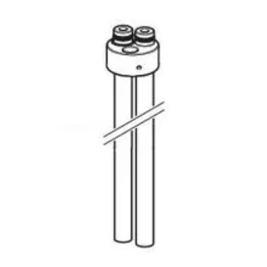 Geberit priključni komplet od bakra, za armature za umivaonike, tipovi 185 i 186