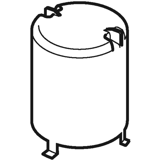 Geberit uronjena cev, okrugla