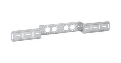 Montažna ploča za dvostruki armaturni priključak 76.5 i 153 mm ugradna (601.732.00.1)