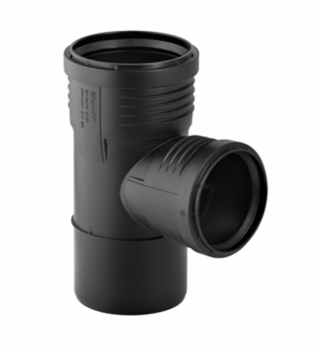 Geberit Silent-PP račva 87,5° fi125 sa natičnim krajevima (390.652.14.1)